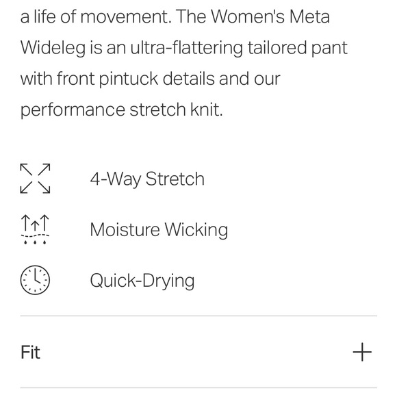 Vuori Women's Black Wide-Leg Trousers - Picture 15 of 16